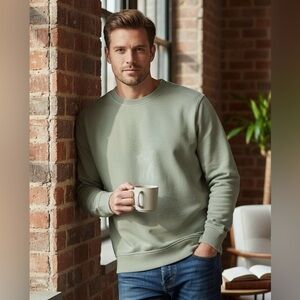 Goodfellow & Co Sage Crewneck Pullover sweatshirt Size XXL NWT